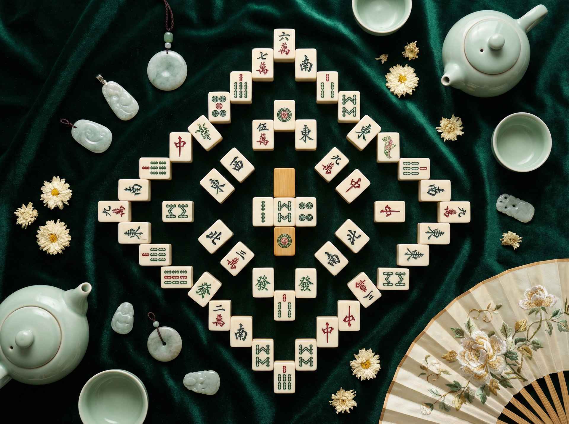 麻将胡了2进阶技巧 - 精美麻将牌面展示